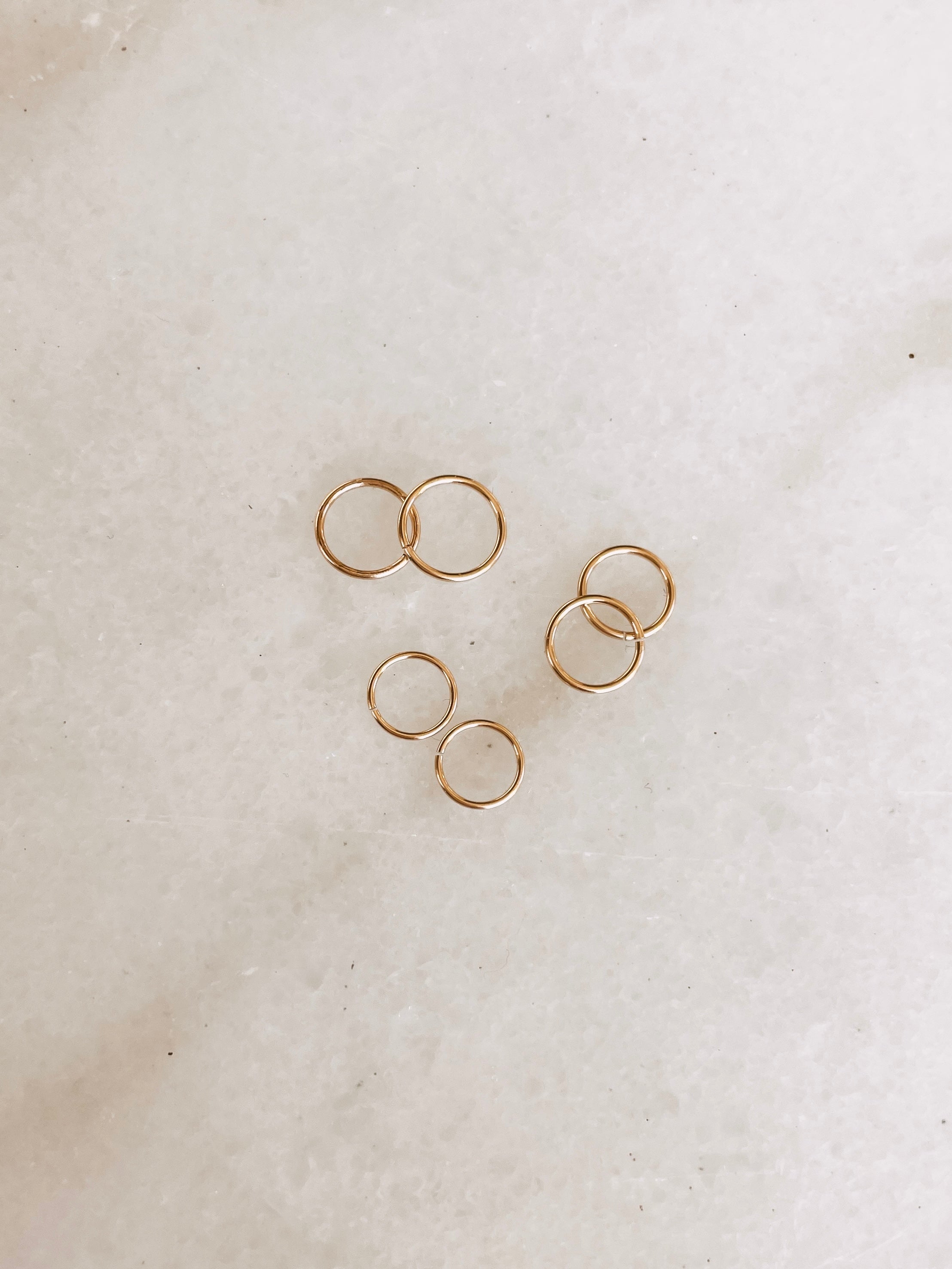 Alter Ego Gold Hoop Earrings